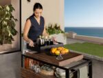 Transformer Outdoor Bar Cart - Panel Storage - Image 8
