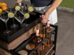 Transformer Outdoor Bar Cart - Panel Storage - Image 9