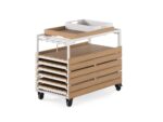 Transformer Outdoor Bar Cart - Panel Storage - Image 24