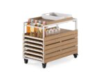 Transformer Outdoor Bar Cart - Panel Storage - Image 25