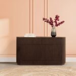 Transformer Round Sideboard - Panel Storage