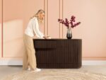 Transformer Round Sideboard - Panel Storage - Image 2