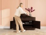 Transformer Round Sideboard - Panel Storage - Image 8