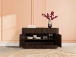 Transformer Round Sideboard - Panel Storage - Image 7