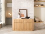 Transformer Round Sideboard - Panel Storage - Image 5