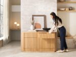 Transformer Round Sideboard - Panel Storage - Image 6