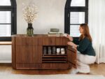 Transformer Round Sideboard - Panel Storage - Image 38