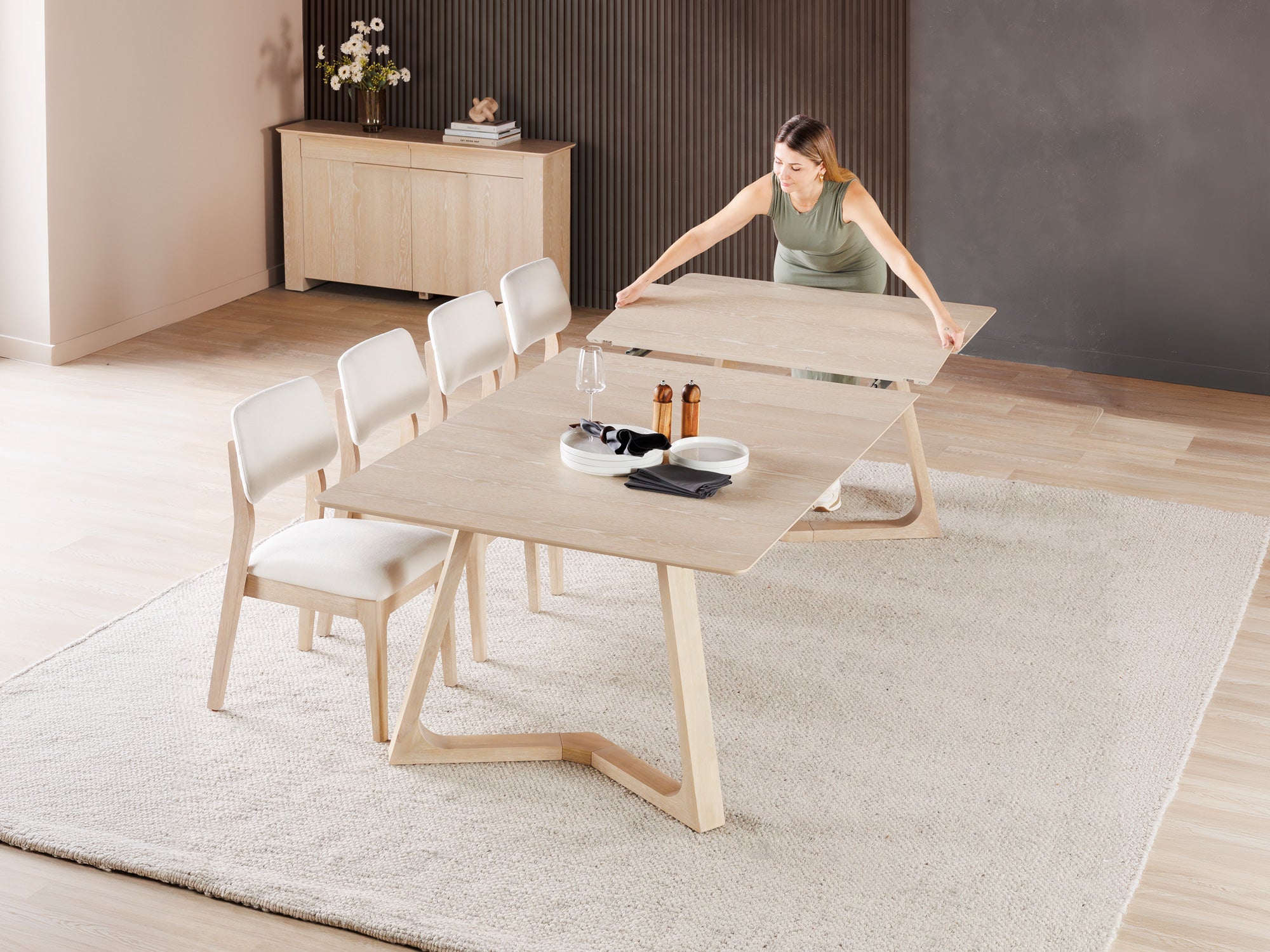 Transformer-table-nova-driftwood-the-family-functionality-lifestyle-4x3_676afcbe-c4fb-4a29-aea6-cc708efe3d96 Nova Dining Set Family - Image 1